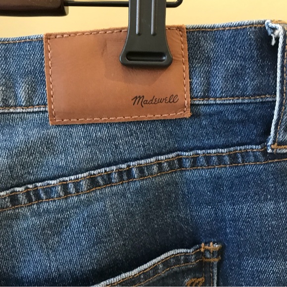 Madewell Cuffed Slim Boyfriend Jeans, Size 32, NWOT - Picture 6 of 8